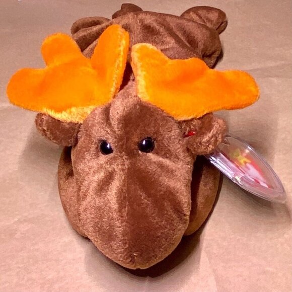 Ty Beanie Baby Original Chocolate 1993 Retired w/Rare Tag Errors Red Stamp #205 - Picture 4 of 12